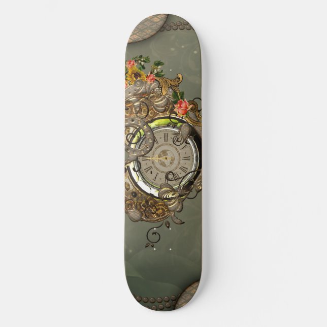 Skateboard Reloj de vapor maravilloso (Anverso)