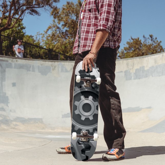 Skateboard Remolino abstracto  (Exterior 2)