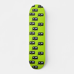 Skateboard Remolque en verde