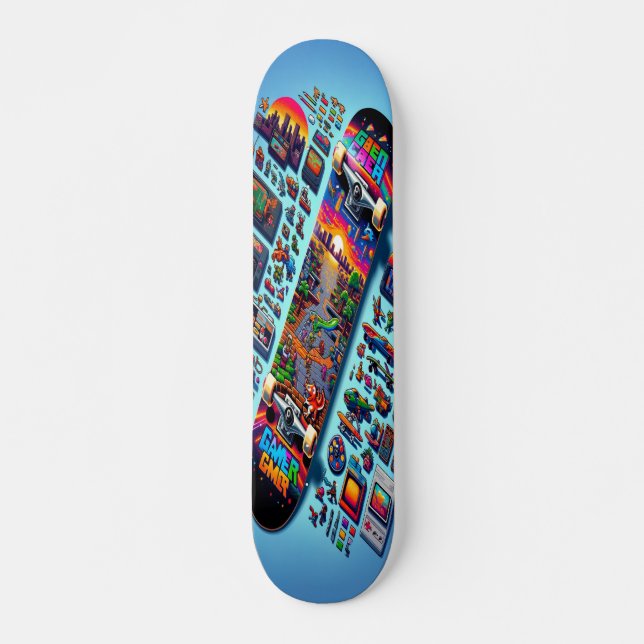 Skateboard Renovación del juego retro (Anverso )