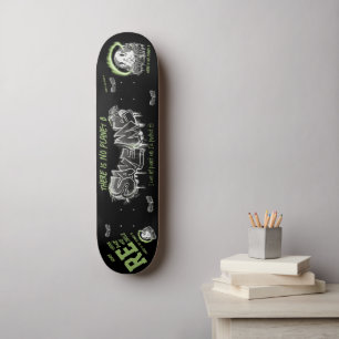 Skateboard Repiensa Reduce Reutiliza Recicla Salva la Tierra