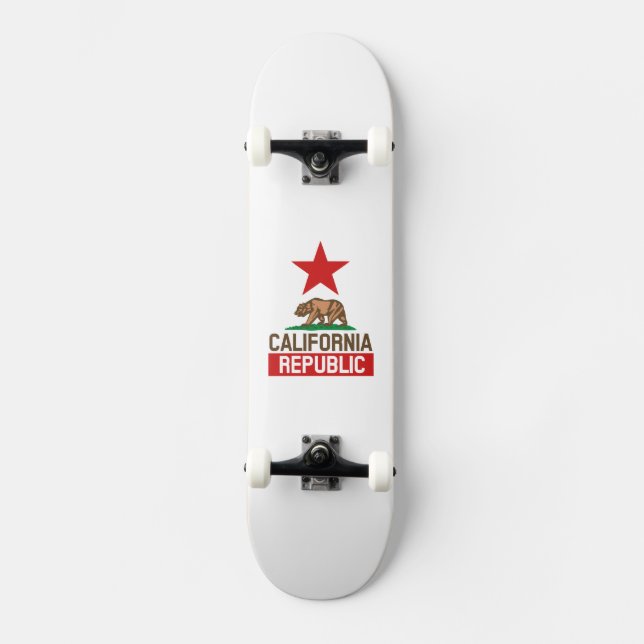 Skateboard República California (Anverso)