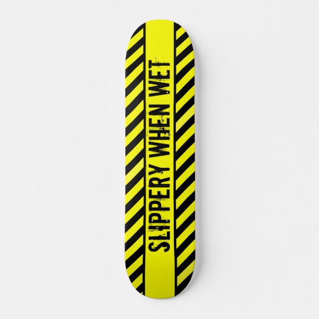 Skateboard resbaladizo cuando está mojado (Anverso )