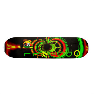 Skateboard Resplandor de Rasta