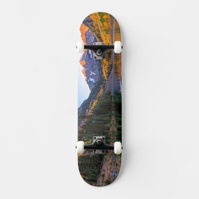 Skateboard Resplandor marrón de Belces Alpen (Anverso)