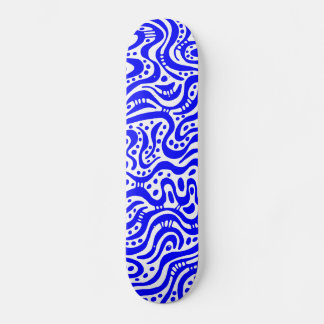 Skateboard Resumen 041211v2 - Azul sobre blanco
