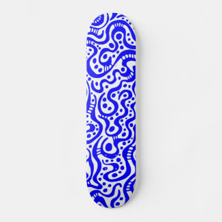 Skateboard Resumen 041211v3 - Azul sobre blanco