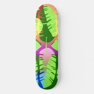SKATEBOARD RESUMEN BOTÁNICO HOJAS DE PLÁTANO