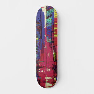 Skateboard Resumen de Guay Ciudad Urbana Inspiración de Arte