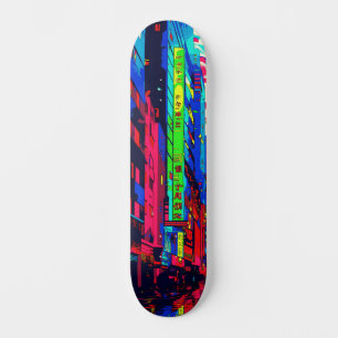 Skateboard Resumen de Guay Ciudad Urbana Inspiración de Arte