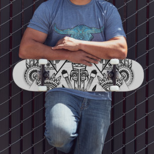 Skateboard Resumen de la antigua tribu indígena