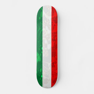 Skateboard Resumen de la bandera de Italia