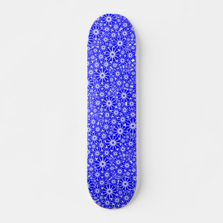 Skateboard Resumen de la rueda de la estrella - azul sobre bl