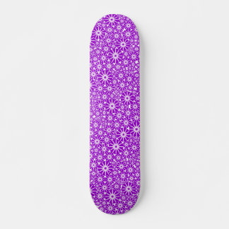 Skateboard Resumen de la rueda de la estrella - Púrpura sobre