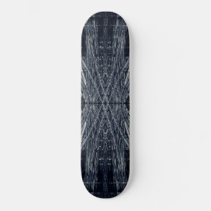 Skateboard Resumen de patrón futurista