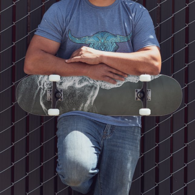 Skateboard Resumen De Vibes De Playa Elegante (Exterior 3)