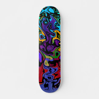 Skateboard Resumen del Hip Retro
