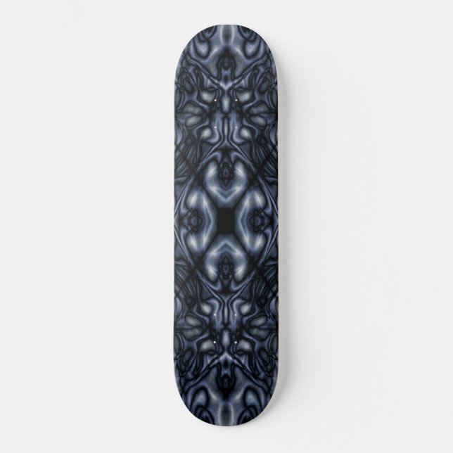 Skateboard Resumen del patrón de figuras caleidoscopio (Anverso)