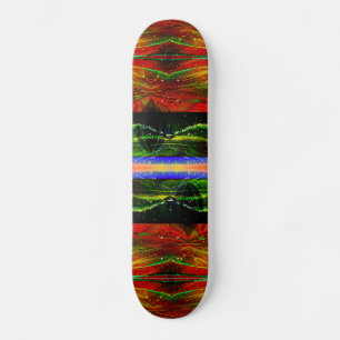 Skateboard Resumen del tablero de patinaje de araña astronómi