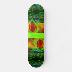 Skateboard Resumen del tablero de patinaje de araña astronómi