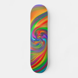 Skateboard Resumen Espirales de fondo suave II