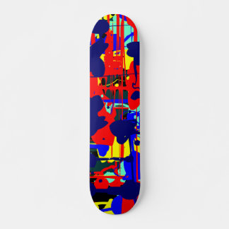 Skateboard Resumen expresionista 01