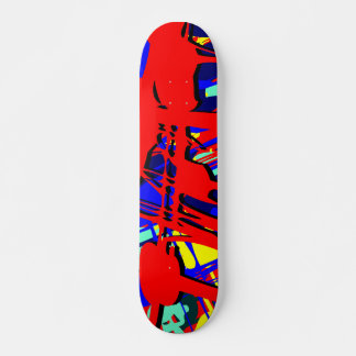 Skateboard Resumen expresionista 03