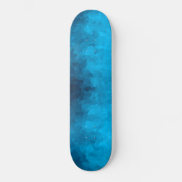 Skateboard Resumen Fondo azul cristalizado