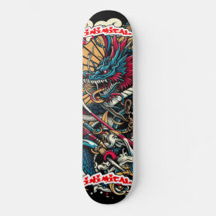 Skateboard Resumen japonés hostil