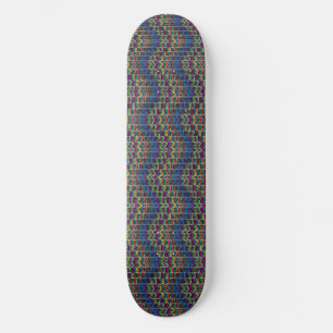 Skateboard Resumen Lina Geométrica Ornamental Decorativa