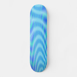 Skateboard Resumen moderno Agua verano Psicodelic Trippy