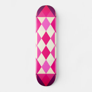 Skateboard Resumen multicolor del arte geométrico moderno