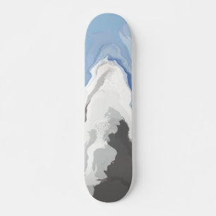 Skateboard Resumen Pastel Paint Mountain Edition