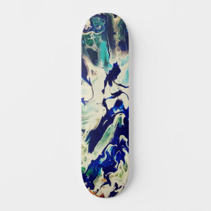 Skateboard Resumen Personalizado Arte callejero inspirado en