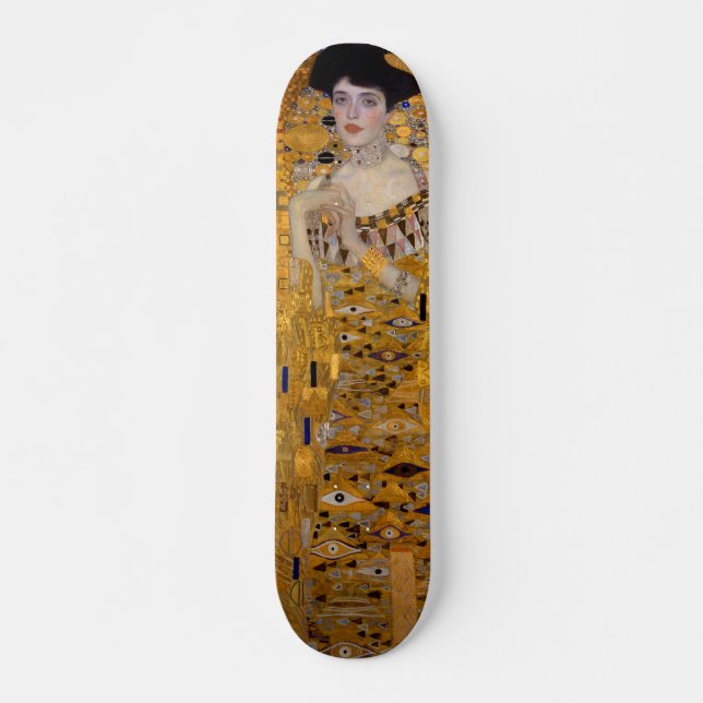Skateboard Retrato de Adela Bloch-Bauer de Gustavo Klimt 1907 (Anverso )