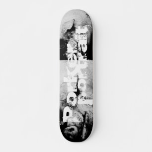Skateboard retrato de cerdo
