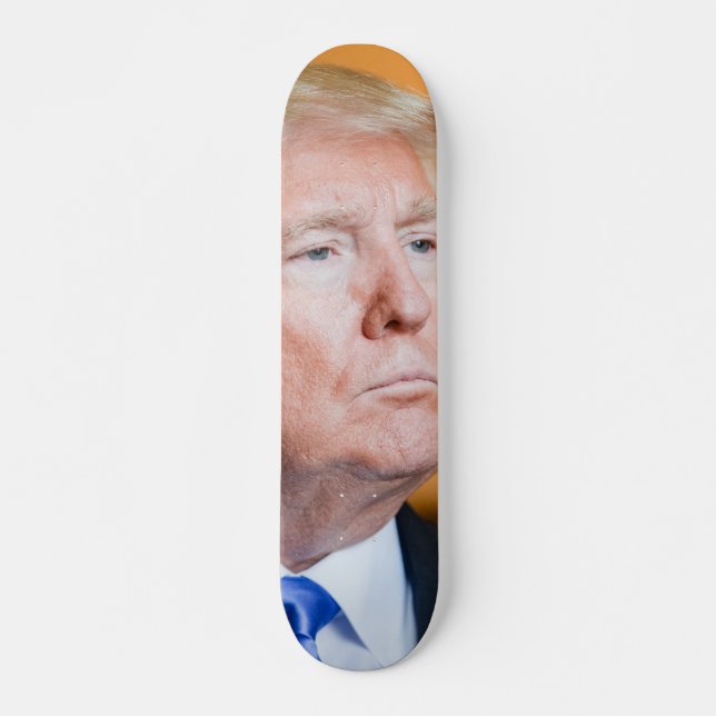 Skateboard Retrato de Donald Trump (Anverso )