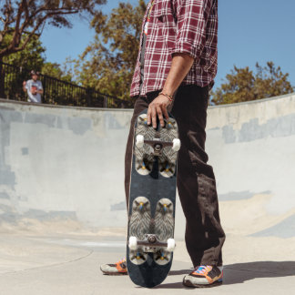 Skateboard Retrato De Pájaro Sentido
