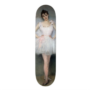Skateboard Retrato de una bailarina joven