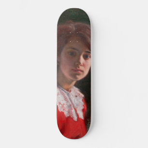 Skateboard Retrato de una dama (por Elin Danielson-Gambogi)