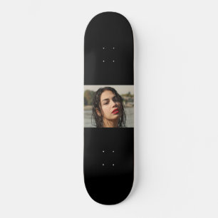 Skateboard Retrato de una joven