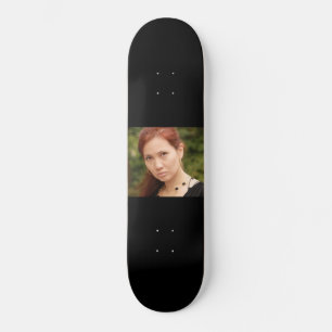 Skateboard Retrato de una joven