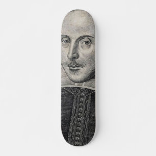 Skateboard Retrato de William Shakespeare