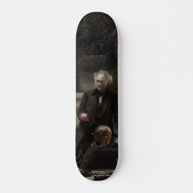 Skateboard Retrato del Dr. Samuel D. Gross por Thomas Eakins (Anverso )