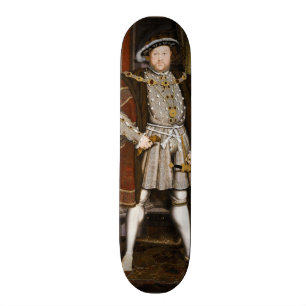 Skateboard Retrato del Enrique VIII de Hans Holbein el más