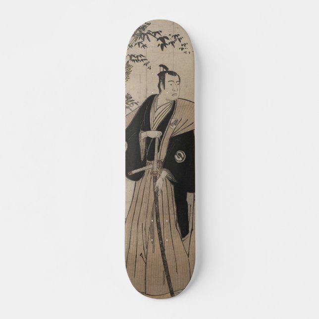 Skateboard Retrato integral de un guerrero C. 1780 del (Anverso )