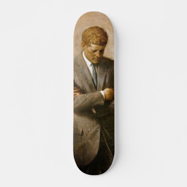 Skateboard Retrato oficial de John F. Kennedy de Aaron (Anverso )