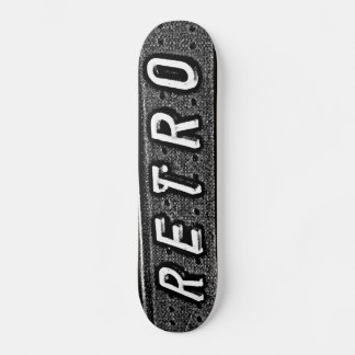 Skateboard Retro - B&W