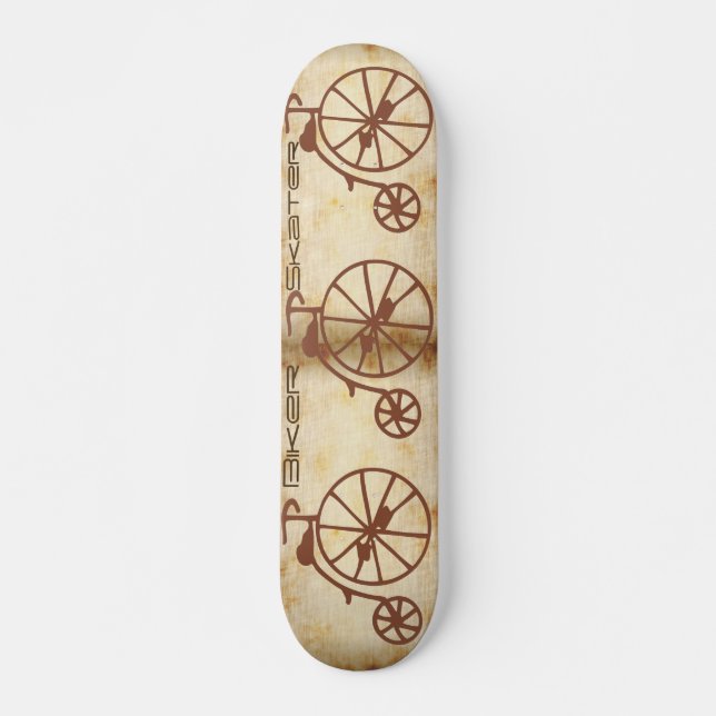 Skateboard Retro Bike (Anverso )
