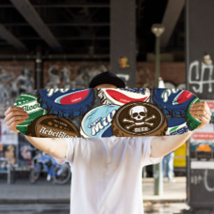 Skateboard Retro Bottle Caps   Skateboard retro